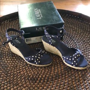 Brand New! Lauren Ralph Lauren Callia Wedges